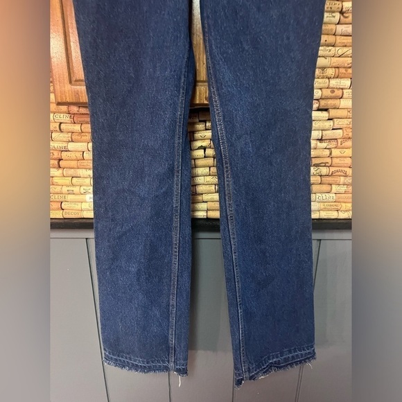 Vintage 2000’s Levi’s 517 made in USA- slim fit boot cut denim size 9L - Picture 2 of 9